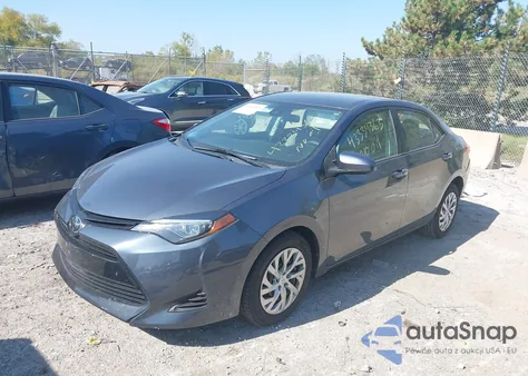 2019 Toyota Corolla Le z USA, uszkodzony, nr VIN 2T1BURHE5KC204156
